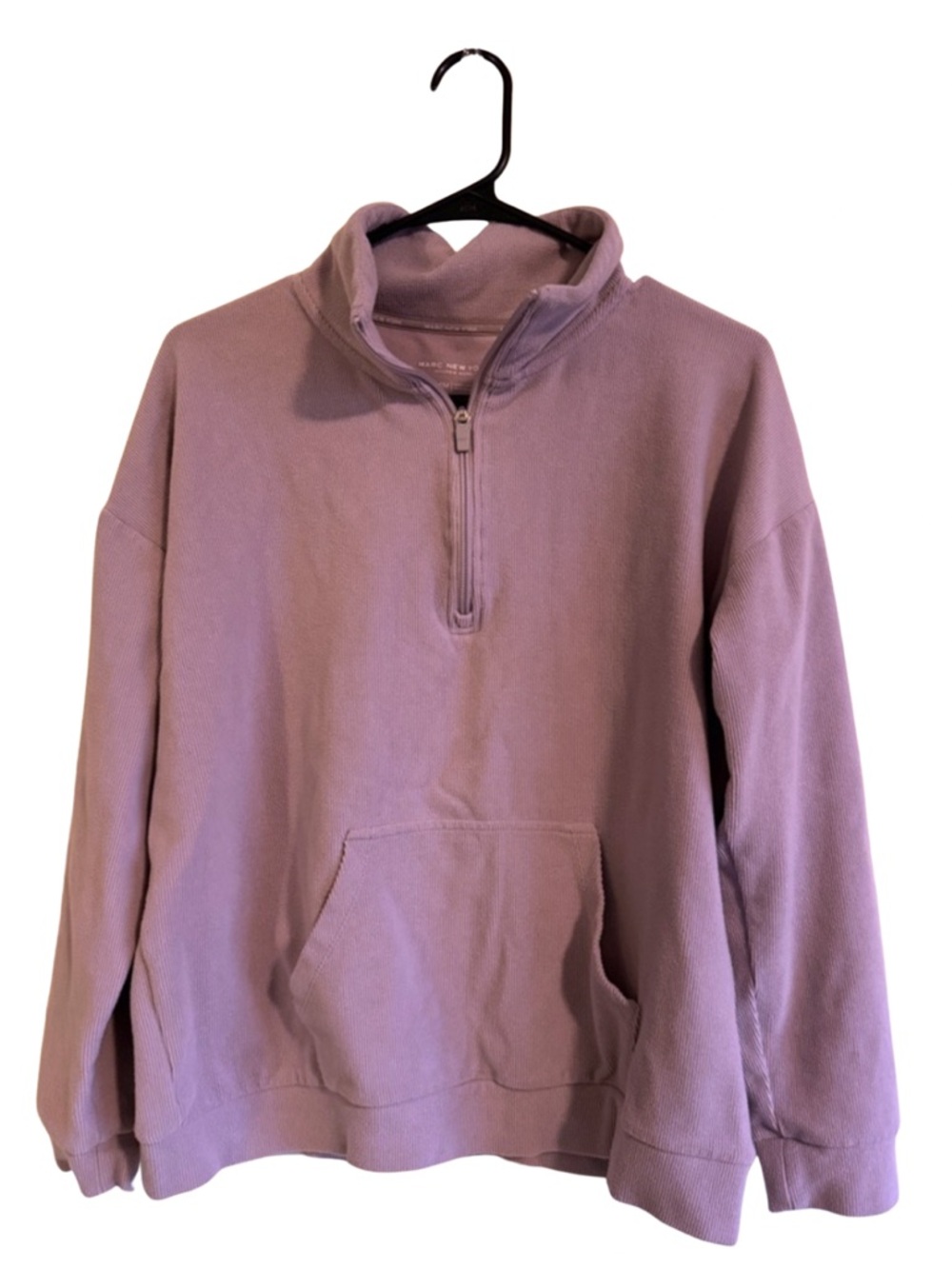 Marc New York Lavender Half-Zip Pullover Sweater Size M